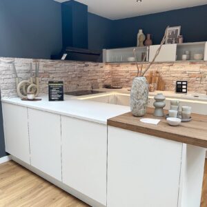 Nolte moderne U-Küche Weiß