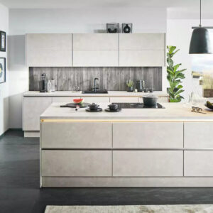 Pino Designküche Beton Sand